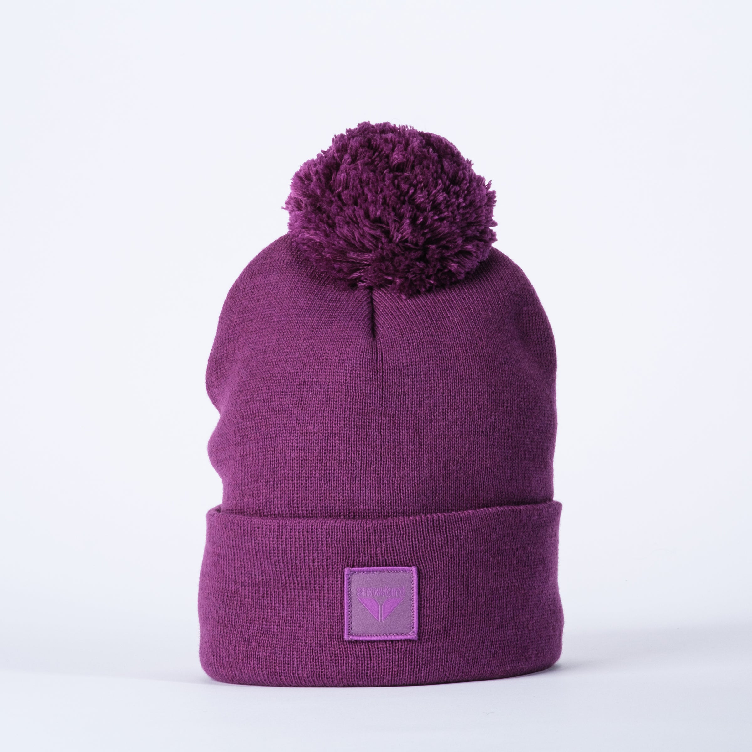 Snowbird Chunky Knit Solid Cuff Pom Beanie | Snowbird Store
